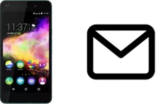 Richten Sie E-Mails auf dem Wiko Rainbow Up ein