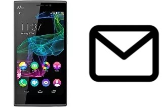 Richten Sie E-Mails auf dem Wiko Ridge Fab 4G ein