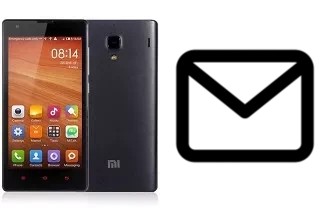 Richten Sie E-Mails auf dem Xiaomi Redmi 1S ein