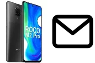 Richten Sie E-Mails auf dem Xiaomi Poco M2 Pro ein