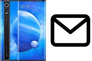 Richten Sie E-Mails auf dem Xiaomi Mi Mix Alpha ein