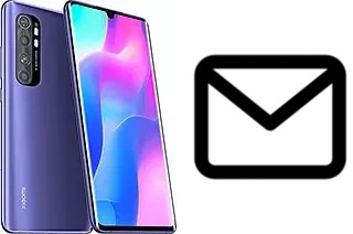 Richten Sie E-Mails auf dem Xiaomi Mi Note 10 Lite ein