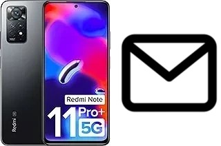 Richten Sie E-Mails auf dem Xiaomi Redmi Note 11 Pro+ 5G ein