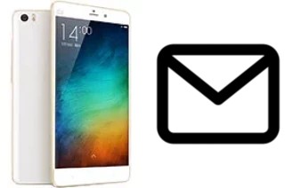 Richten Sie E-Mails auf dem Xiaomi Mi Note Pro ein