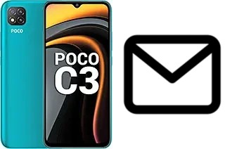 Richten Sie E-Mails auf dem Xiaomi Poco C3 ein