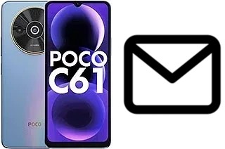 Richten Sie E-Mails auf dem Xiaomi Poco C61 ein