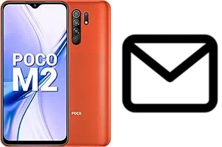 Richten Sie E-Mails auf dem Xiaomi Poco M2 ein