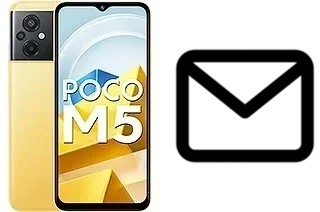 Richten Sie E-Mails auf dem Xiaomi Poco M5 ein