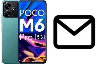 Richten Sie E-Mails auf dem Xiaomi Poco M6 Pro ein