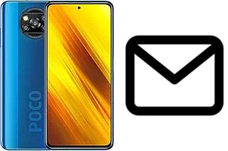 Richten Sie E-Mails auf dem Xiaomi Poco X3 NFC ein