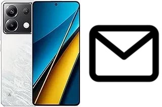 Richten Sie E-Mails auf dem Xiaomi Poco X6 ein