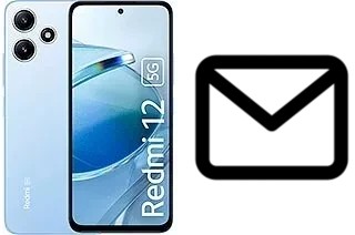 Richten Sie E-Mails auf dem Xiaomi Redmi 12 5G ein