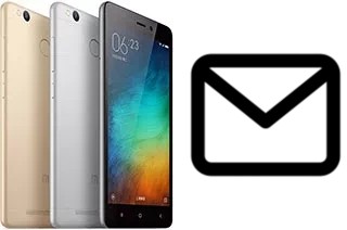 Richten Sie E-Mails auf dem Xiaomi Redmi 3 Pro ein