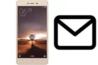 Richten Sie E-Mails auf dem Xiaomi Redmi 3S Plus ein