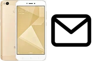 Richten Sie E-Mails auf dem Xiaomi Redmi 4 (4X) ein