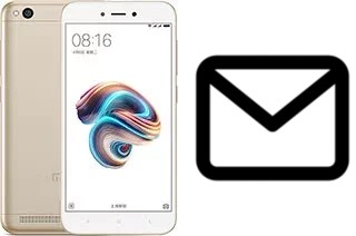 Richten Sie E-Mails auf dem Xiaomi Redmi 5A ein