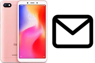 Richten Sie E-Mails auf dem Xiaomi Redmi 6A ein