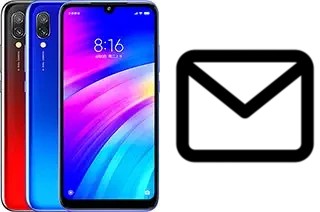 Richten Sie E-Mails auf dem Xiaomi Redmi 7 ein