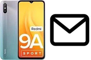 Richten Sie E-Mails auf dem Xiaomi Redmi 9A Sport ein