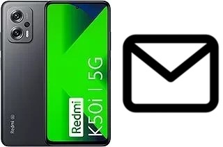 Richten Sie E-Mails auf dem Xiaomi Redmi K50i ein