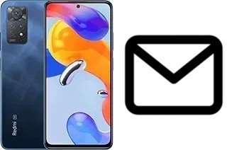 Richten Sie E-Mails auf dem Xiaomi Redmi Note 11 Pro 5G ein