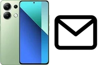 Richten Sie E-Mails auf dem Xiaomi Redmi Note 13 4G ein