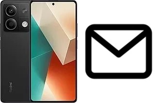 Richten Sie E-Mails auf dem Xiaomi Redmi Note 13 ein