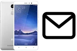 Richten Sie E-Mails auf dem Xiaomi Redmi Note 3 ein