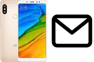 Richten Sie E-Mails auf dem Xiaomi Redmi Note 5 AI Dual Camera ein