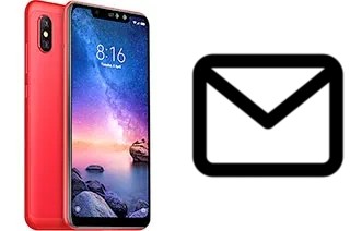 Richten Sie E-Mails auf dem Xiaomi Redmi Note 6 Pro ein