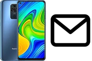 Richten Sie E-Mails auf dem Xiaomi Redmi Note 9 ein