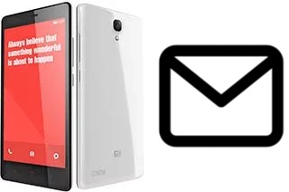 Richten Sie E-Mails auf dem Xiaomi Redmi Note Prime ein