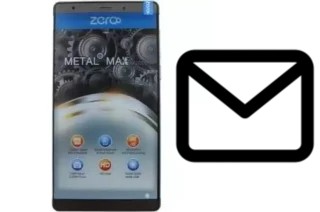 Richten Sie E-Mails auf dem Zero Metal Max M2000 ein