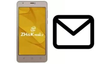 Richten Sie E-Mails auf dem ZH-K Mobile Spark 3 ein