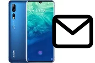 Richten Sie E-Mails auf dem ZTE Axon 10 Pro ein