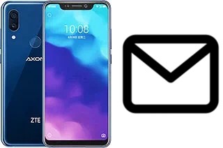 Richten Sie E-Mails auf dem ZTE Axon 9 Pro ein