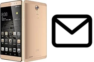 Richten Sie E-Mails auf dem ZTE Axon Max ein