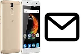 Richten Sie E-Mails auf dem ZTE Blade A2 Plus ein