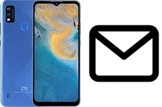 Richten Sie E-Mails auf dem ZTE Blade A51 ein