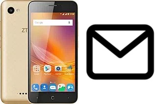 Richten Sie E-Mails auf dem ZTE Blade A601 ein