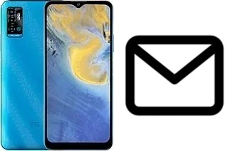 Richten Sie E-Mails auf dem ZTE Blade A71 ein