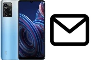 Richten Sie E-Mails auf dem ZTE Blade A72 ein