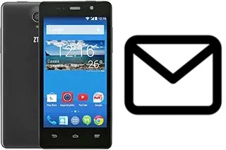 Richten Sie E-Mails auf dem ZTE Blade Apex 3 ein