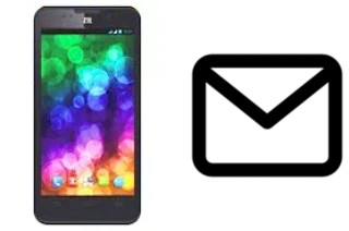 Richten Sie E-Mails auf dem ZTE Blade G2 ein