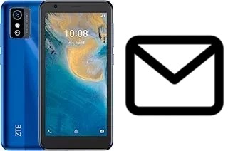 Richten Sie E-Mails auf dem ZTE Blade L9 ein