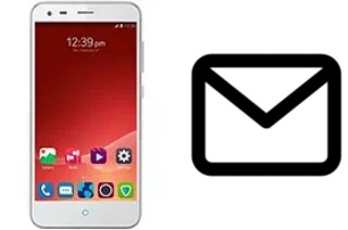 Richten Sie E-Mails auf dem ZTE Blade S6 Plus ein