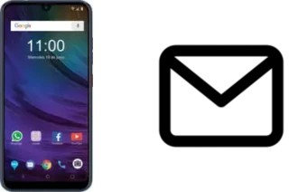 Richten Sie E-Mails auf dem ZTE Blade V10 Vita ein