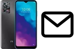 Richten Sie E-Mails auf dem ZTE Blade V30 Vita ein