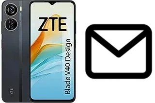 Richten Sie E-Mails auf dem ZTE Blade V40 Design ein