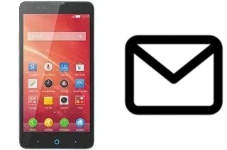 Richten Sie E-Mails auf dem ZTE V5 Lux ein